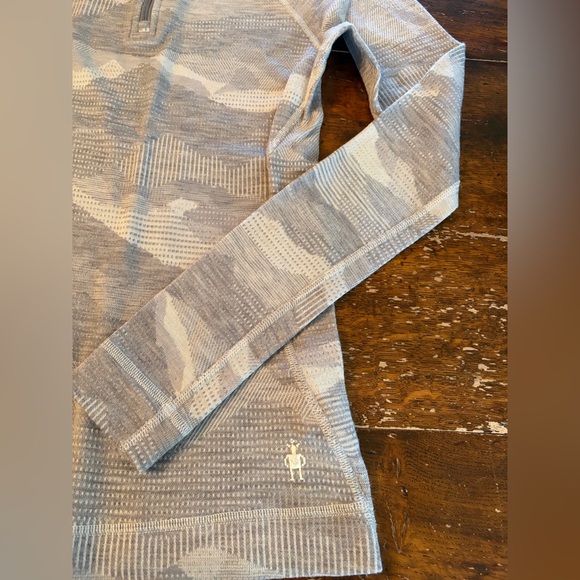 SMARTWOOL THERMAL SET WOMEN LIGHT GREY CAMOUFLAGE - Picture 7 of 15